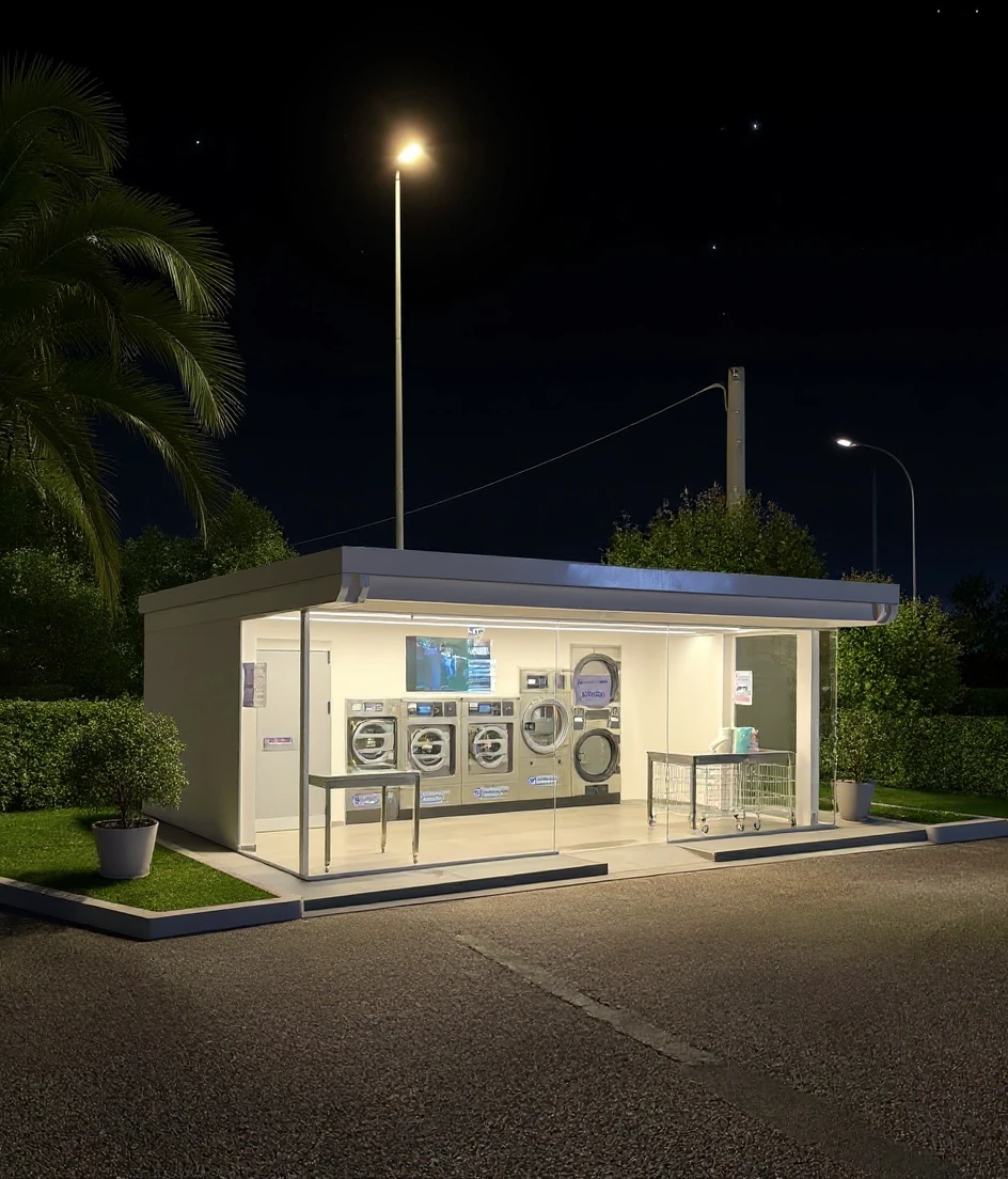 Lavanderia Self-Service Trasportabile Magikwash - Brentareno