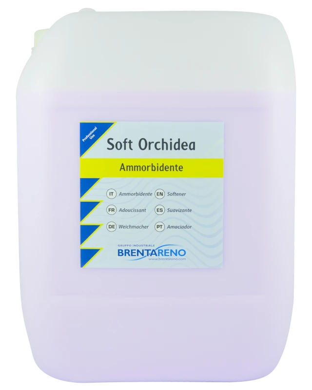 Ammorbidenti professionali per lavanderie Brentareno - SOFT ORCHIDEA