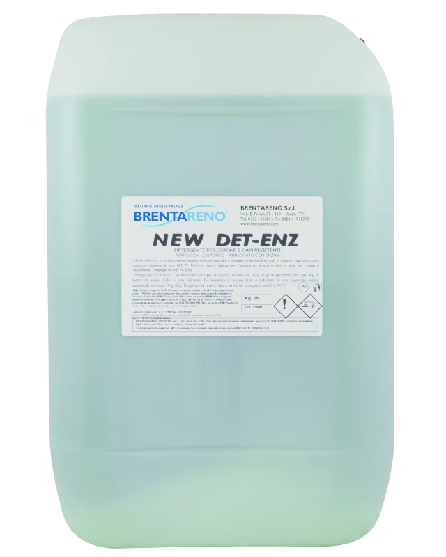 Detergenti in tanica da 20 kg per lavanderie NEW DET ENZ