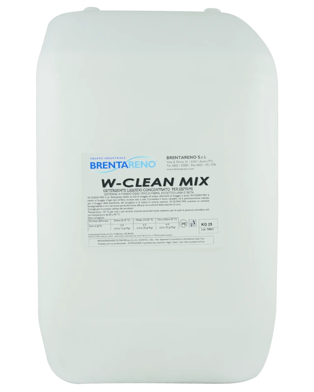 Wet Cleaning Brentareno - Tanica 20 kg W-CLEAN MIX