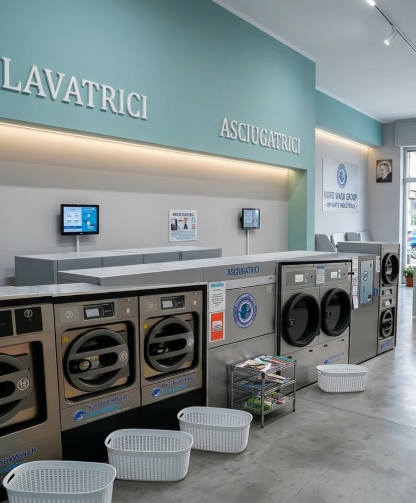 Aprire lavanderia self service: investimento e guadagni